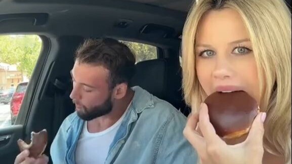 When you're trying to keep up with your date's eating pace