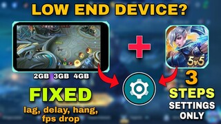 Mobile Legends BEST SETTING SETUP to Fix Lag, Delay, Hang, and FPS Drop | Best for Low End Devices