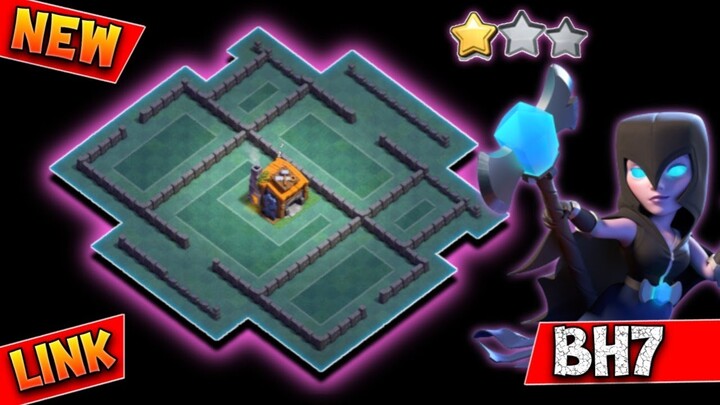 New BH7 Base Layout 2022 With Replay | New Best Builder Base 7 With Copy Link | Clash Of Clans