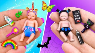 17 Mẹo Làm Đồ Thủ Công Tí Hon / Baby Cầu Vồng và Bóng Đêm