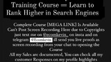ScaleUP Academy – SEO Training Course = Learn to Rank Higher in Search Engines course is available