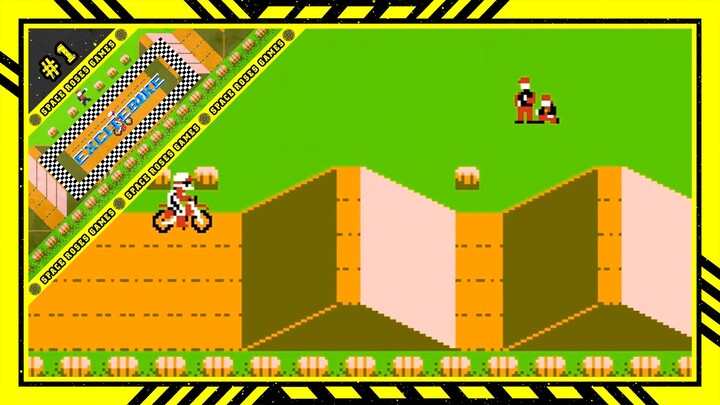Excitebike (NES) Track 1