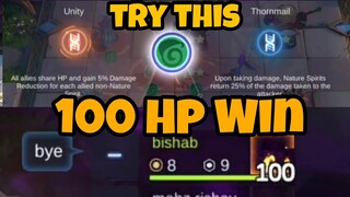 NEW TRICK DELETE ENEMY WITH OUT LOSING HP 100 - Magic Chess Tharz 3rd Skill - Nature Spirit Synergy