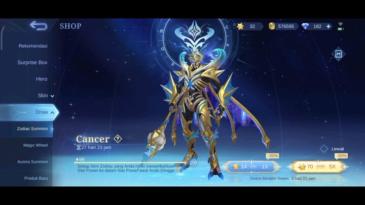 Tutorial dapat skin Zhask | mobile legends