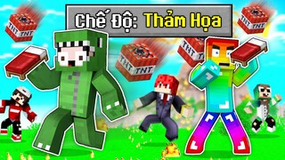 MINECRAFT BEDWARS, NHƯNG 10 GIÂY THẢM HỌA NGẪU NHIÊN SẼ XUẤT HIỆN TROLL NOOB TEAM