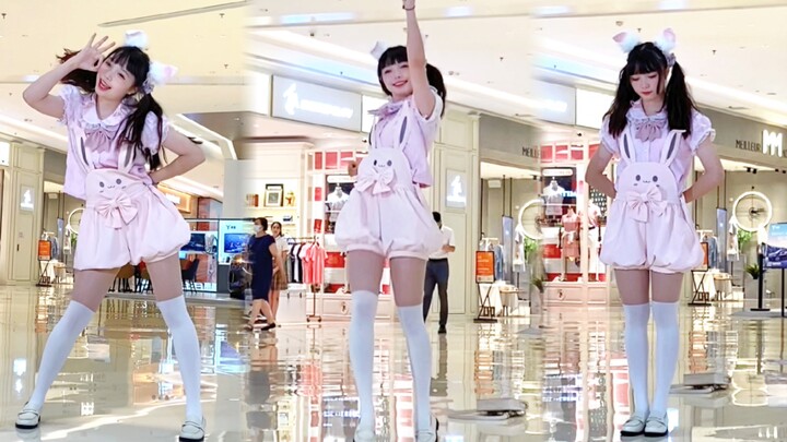 是路演的一只可爱元气小兔子呀～