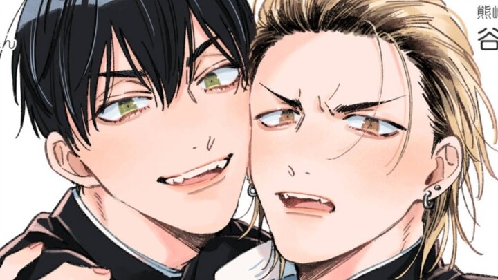 A super contrast between a fierce appearance and a cute delinquent! "The cuteness challenges the lim