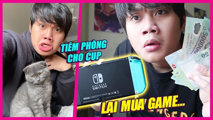 DAILY VLOG: TIÊM PHÒNG CHO CUP, ĐỐT TIỀN MUA GAME SALE:( - TỔNG KẾT GAME SWITCH MÌNH KHOÁI NHẤT 2019