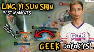 MOMEN TERBAIK LING YI SUN SHIN GEEK DOYOK vs AEROWOLF | MPL ID S6 Week 2 Day 3