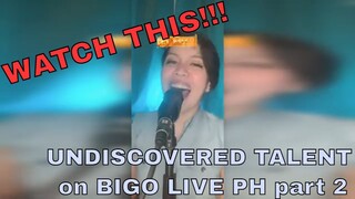 UNDISCOVERED TALENTS ON BIGO LIVE PH PART 2 (RICE V RILI)