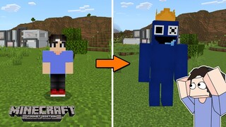 Naging si Blue Rainbow Friend ako | Minecraft PE