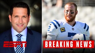 ESPN's Adam Schefter [BREAKING NEWS] Colts trading QB Carson Wentz to Washington