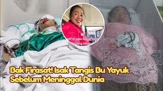 BAK FIRASAT! Isak Tangis Bu YAYUK Sebelum Meninggal Dunia, Sempat Tinggalkan Wasiat,Supir PO Kencana