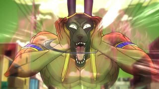 Famous JOJO scenes, super funny clips of God Anubis, the knife brother in the water misses his mothe