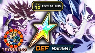 100% LR FATHER SON GALICK GUN VEGETA & TRUNKS LEVEL 10 LINKS! Dragon Ball Z Dokkan Battle