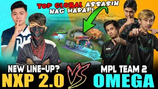 NAGHARAP MGA TOP GLOBAL ASSASIN! NEW NXP 2.0? vs. OMEGA TEAM TWO! ~ MOBILE LEGENDS