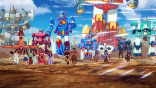 【5月/中字首发】日升机器人研究所「BLUE GALE XABUNGLE SIDE L」实验动画短片【MCE汉化组】