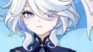 [Genshin Impact live2d free model] A small test of Lady Funina