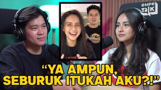 Angie Pernah Dihujat Sampai Ngedown Gara2 Dekat sama Baim?! - EMPETALK Angie