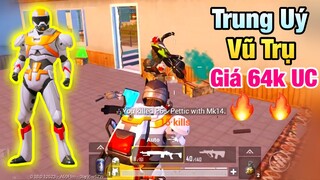 [PUBG Mobile] Trải Nghiệm Trang Phục Trung Uý Vũ Trụ SIÊU ĐẮT ĐỎ | Pha Cân 4 Team Ăn Thính | T98