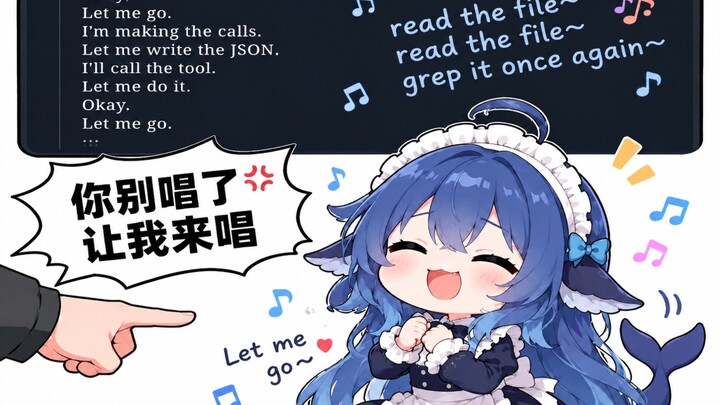Episode di mana ikan besar paling doyan makan nasi, hanya perlu teriak “let me go” beberapa kali, si