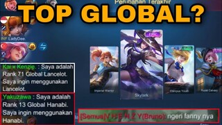 FANNY VS EVERYBODY!! TIM GLOBAL MUSUH JUGA GLOBAL THE REAL 1 VS 9!!