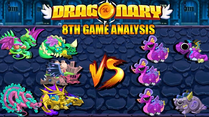 🔥🐉PANO MANALO SA DUNGEON | MY DRAGONARY LINE UP VS 3 WATER, 1 PLANT AND 1 EARTH DRAGON PART8🐉🔥