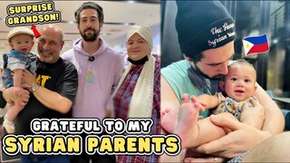 My ARAB PARENTS Surprise to My Half FILIPINO Son! + Their LIFE ADJUSTMENTS Here in the PH 🇵🇭