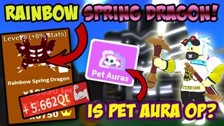 GETTING MY FIRST RAINBOW DOUBLE MOON PET AFTER THE LATEST UPDATE IN SABER SIMULATOR