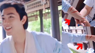 cận cảnh tạo hình vết thương của Xiao Zhan thật tỉ mỉ và cũng thật xinh đẹp phải không?