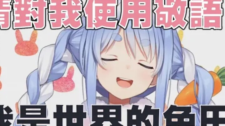 【兔田佩克拉】获得第四名2020年全球最受关注的女性实况主播的兔子