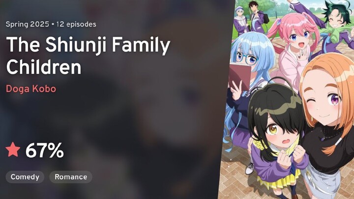 NEW ANIME| The Shiunji Family Children| E01| Official Hindi Dubbed