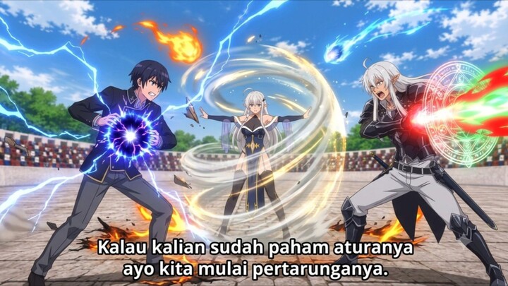 Rakudai Kenja no Gakuin Musou episode 7 Sub Indonesia - eftal Vs Abe..