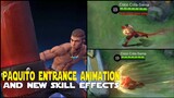 PAQUITO ENTRANCE ANIMATION AND OPTIMIZED SKILL EFFECTS MOBILE LEGENDS NEW FIGHTER HERO PAQUITO