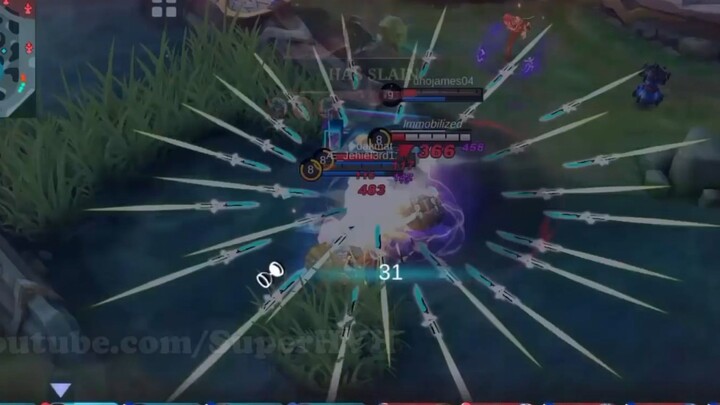 Dagger Gusion Menggila..