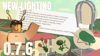 GARDEN UPDATE | VERSION 0.7.6 | BLOXBURG