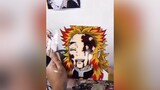 Cre: julie. anime animes kimetsunoyaiba demonslayer rengoku rengokukyojuro foryoupage fypシ glasspainting foryourpage