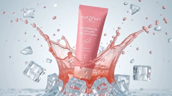 Face Wash Commercial 🫧✨ | Skincare Product Ad #shorts