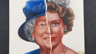 【Franek_art】人物画像 | 英国女王的85岁 VS 25岁