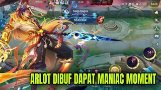ARLOT DIBUFF DAPAT MANIAC MOMENT