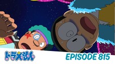 Doraemon New Series - Tập 815: Chỉ có hai người lên mặt trăng & Chiếc nhẫn siêu nhiên