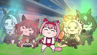 [ Uma Musume: Animasi Pretty Derby Tanuki] Tim <Puding Wortel>