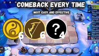 WIN EVERY GAME MOST EASY AND EFFECTIVE COMBO RIGHT NOW | MAGIC CHESS BEST SYNERGY COMBO TERKUAT MLBB