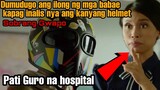 noong inalis nya ang helmet lahat ng babae ay dumudugo ang ilong dahil sa sobrang gwapo nya.