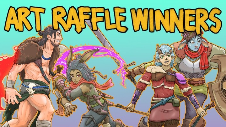 DnD Art Raffle Winners pt. 7