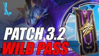 Patch 3.2 Wild Pass - Wild Rift CN