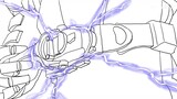 [Drawing animation] Jiadou cast off line art animation