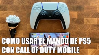 Como Usar el Mando de Playstation 5 con Call of Duty Mobile