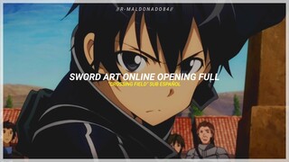 Sword Art Online OP. Full | Crossing Field - Sub. Español 『AMV』