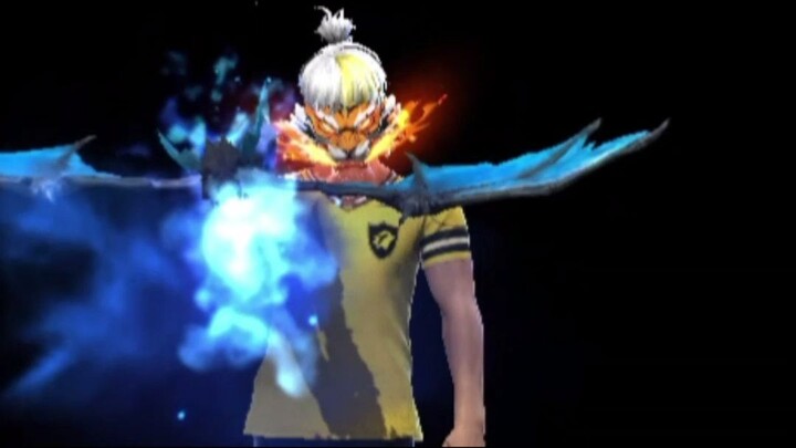 Free fire scarlet bundle emote arrival animation in free fire